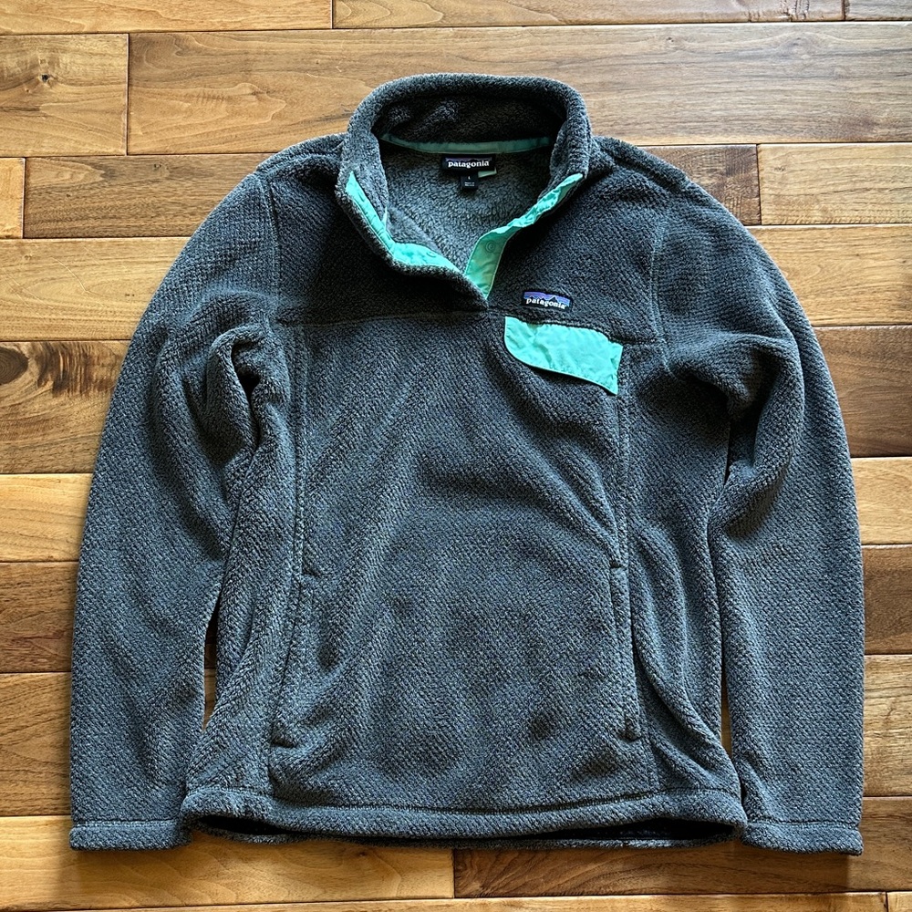 Patagonia Re-tool Snap-T fleece pullover Sz large